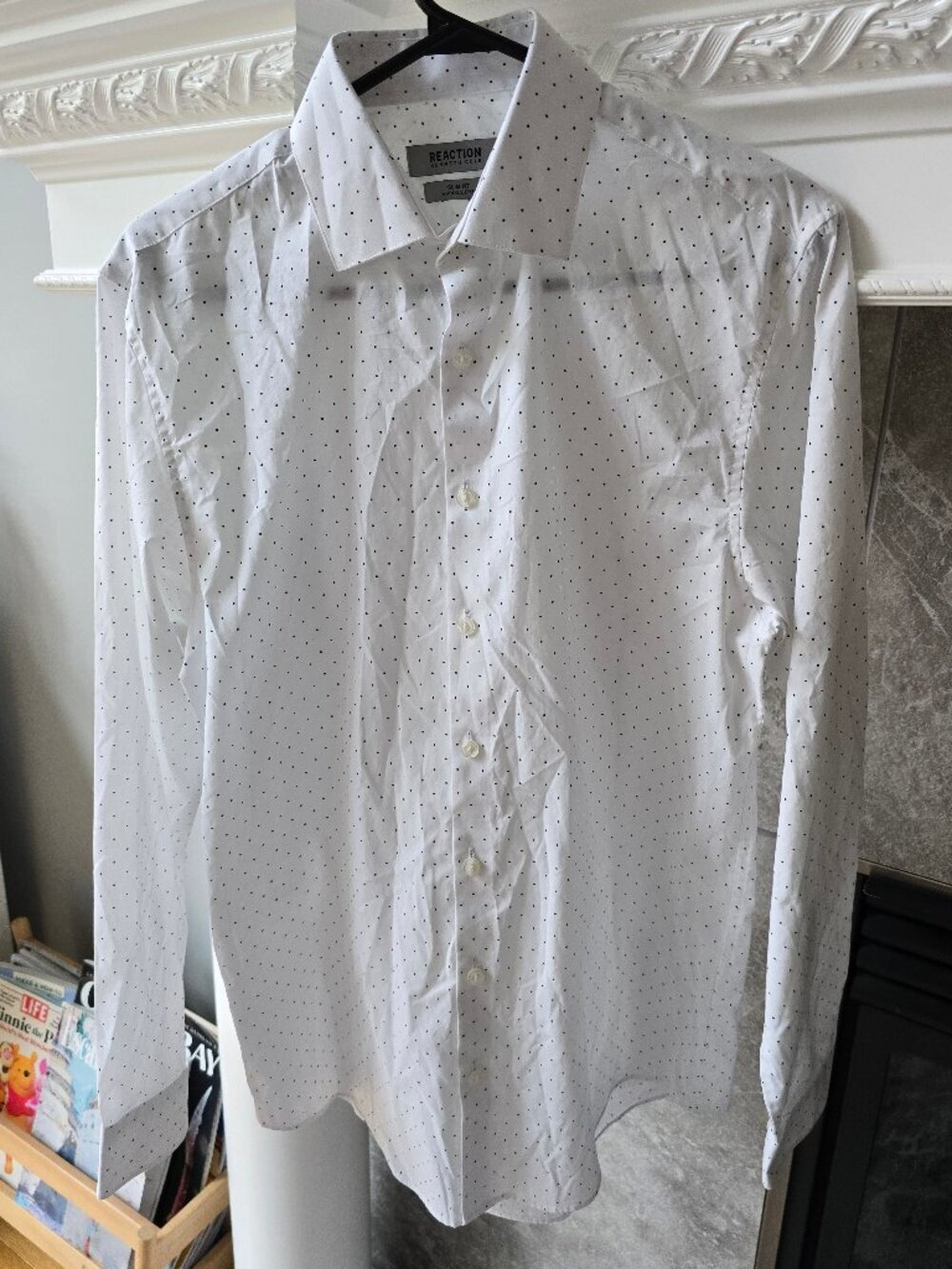 Kenneth Cole Reaction Mens Dress Shirt 15 med